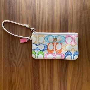 Coach wristlet